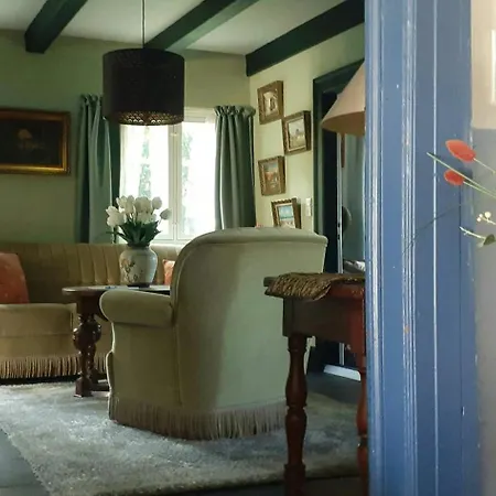 Idyllic Thatched On The Ridge Between Sea Areas