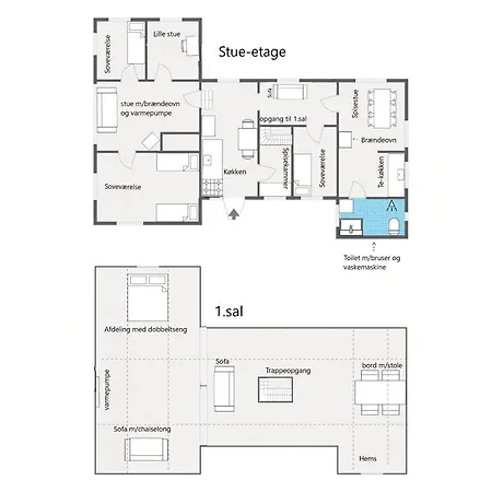 Σπίτι διακοπών Idyllic Thatched On The Ridge Between Sea Areas *